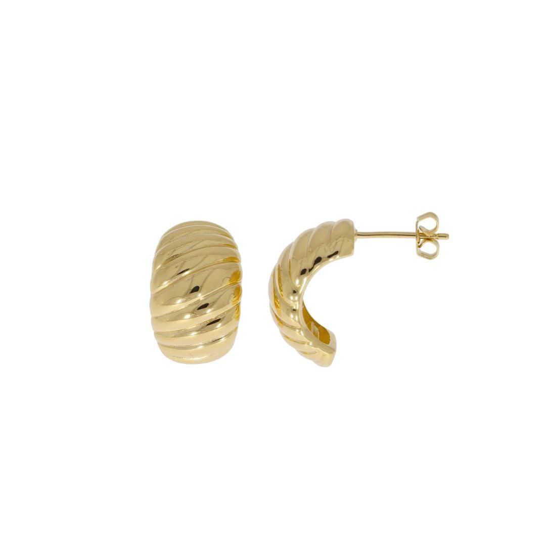 Burren "Peaches And Cream Earrings" – Gold