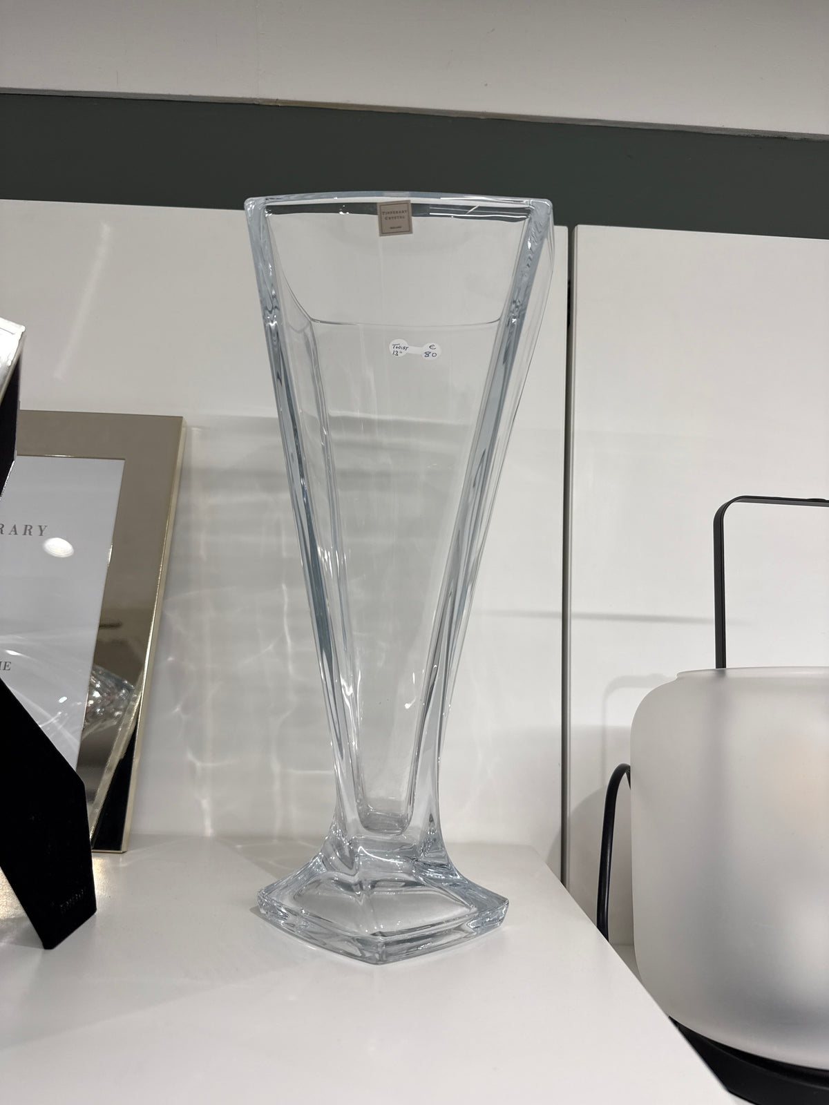 Tipperary twist vase 13 inch
