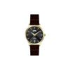 Telstar Gents Gold & Black Day/Date Watch