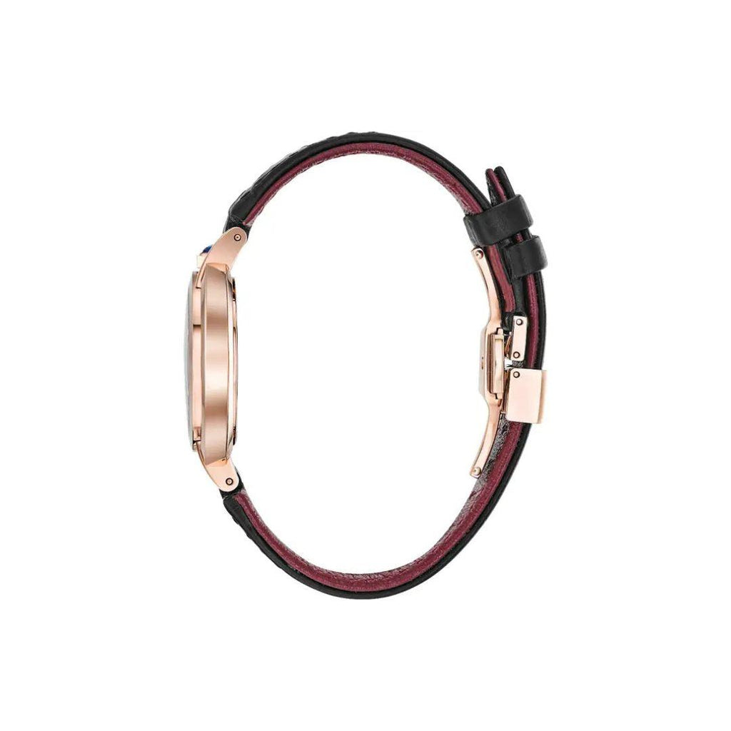 Bulova Rubaiyat Modern Diamond – Black Mother-of-Pearl Dial & Rose Gold-Tone Case