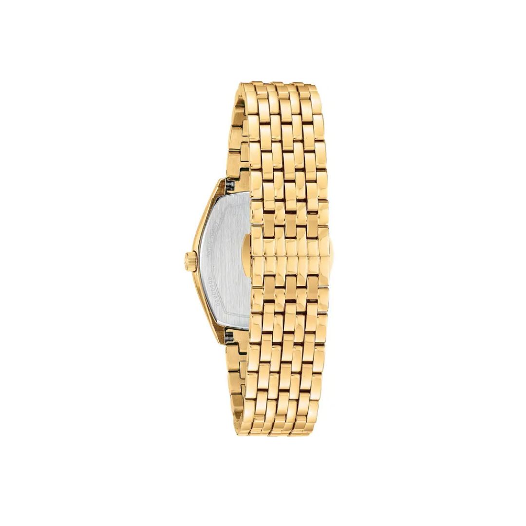 Bulova Ambassador – Gold-Tone Tonneau Case & Bracelet