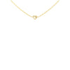 9ct Yellow Gold 3 Heart Necklet