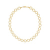 9CT Yellow Gold Handmade 10mm Fancy Oval Chain