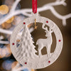 Belleek Reindeer Decoration