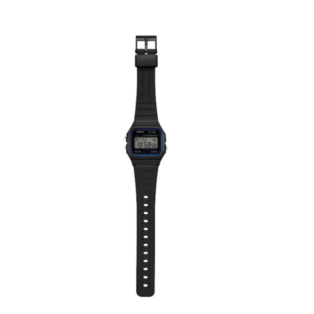 Casio F-91W Classic – Black Resin Case and Strap with Digital Display