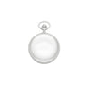 Dalton Silver-Tone Pocket Watch with Small Seconds Dial