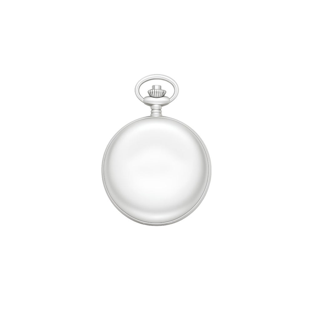 Dalton Silver-Tone Pocket Watch with Small Seconds Dial