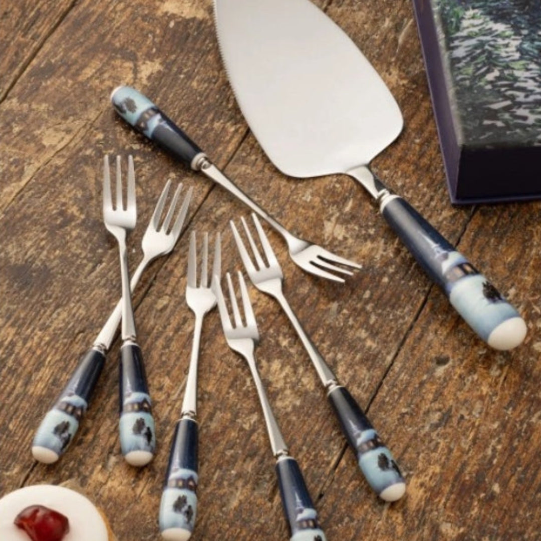 Aynsley Silent Night Pastry Set