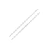 Silver 6mm Handmade Marine Cable Chain Bracelet