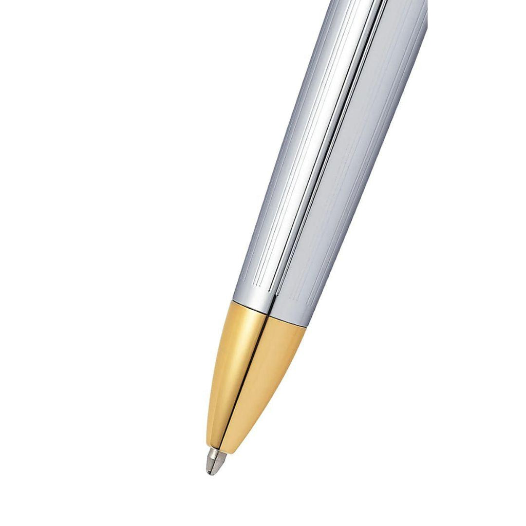 Cross - Townsend Presidential Ballpoint Pen – Polished Chrome & Gold