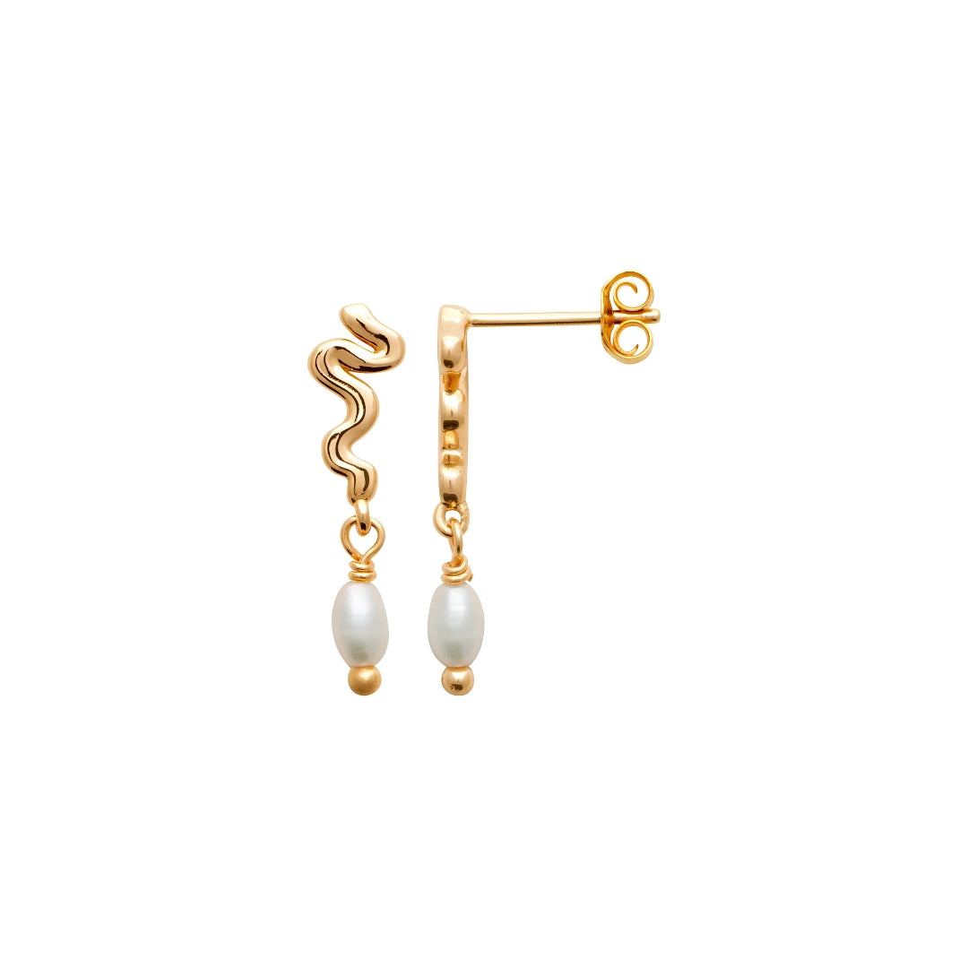 Burren Only Way Is Pearl Earrings