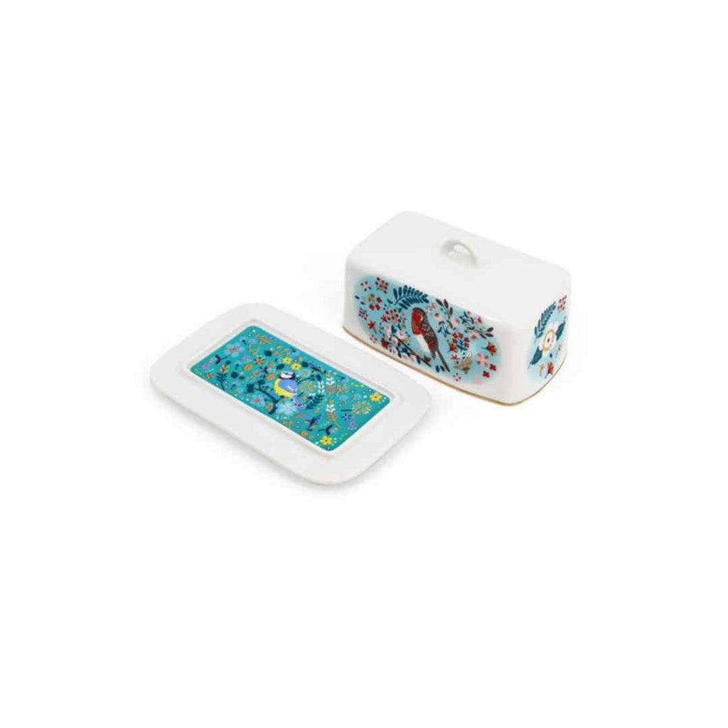Birdy by Tipperary Crystal – Butter Dish