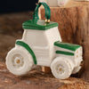Belleek Green Tractor Ornament