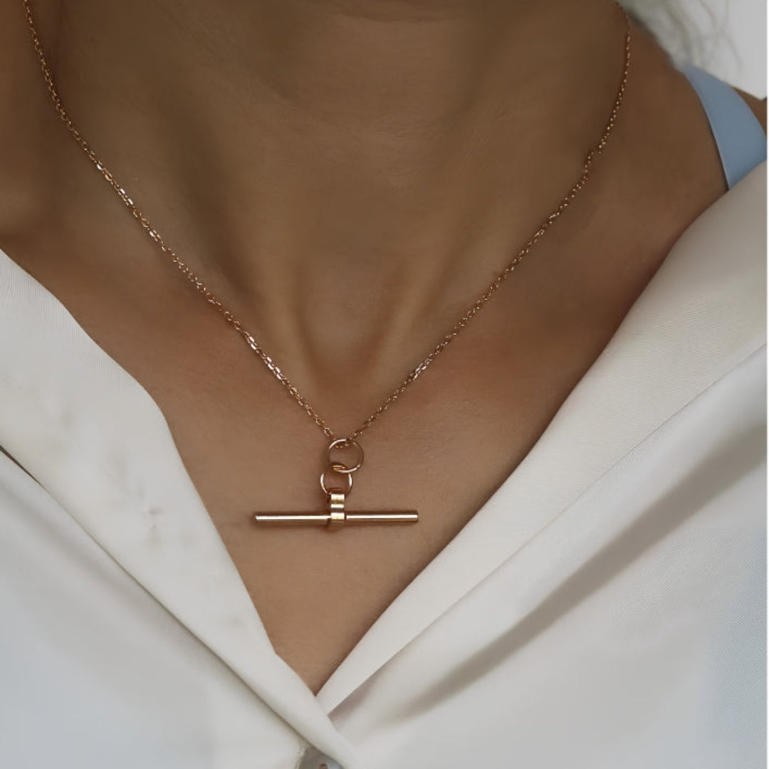 Burren Blast From The Past T-Bar Necklace