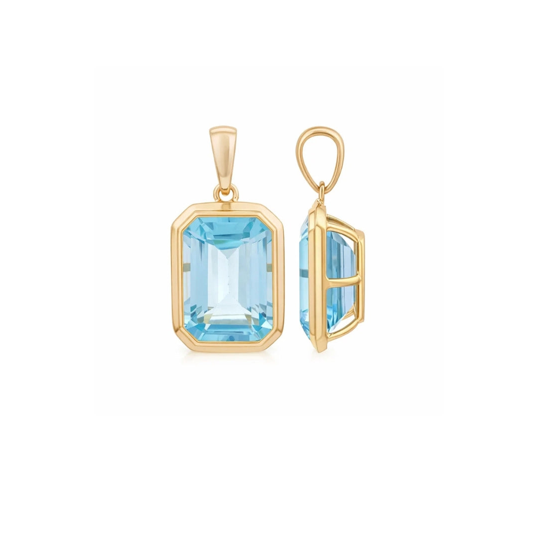 Burren Lagoon Blue  Pendant