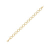 9CT Yellow Gold Handmade 10mm Fancy Oval Bracelet