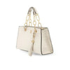 Tipperary Crystal TC Monogram Handbag – Ivory