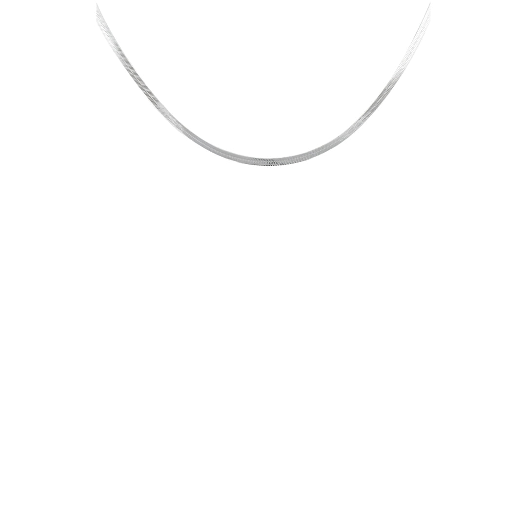 Sterling Silver Triple Herringbone Chain