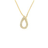 Burren “Endless Drop Necklace” – Gold