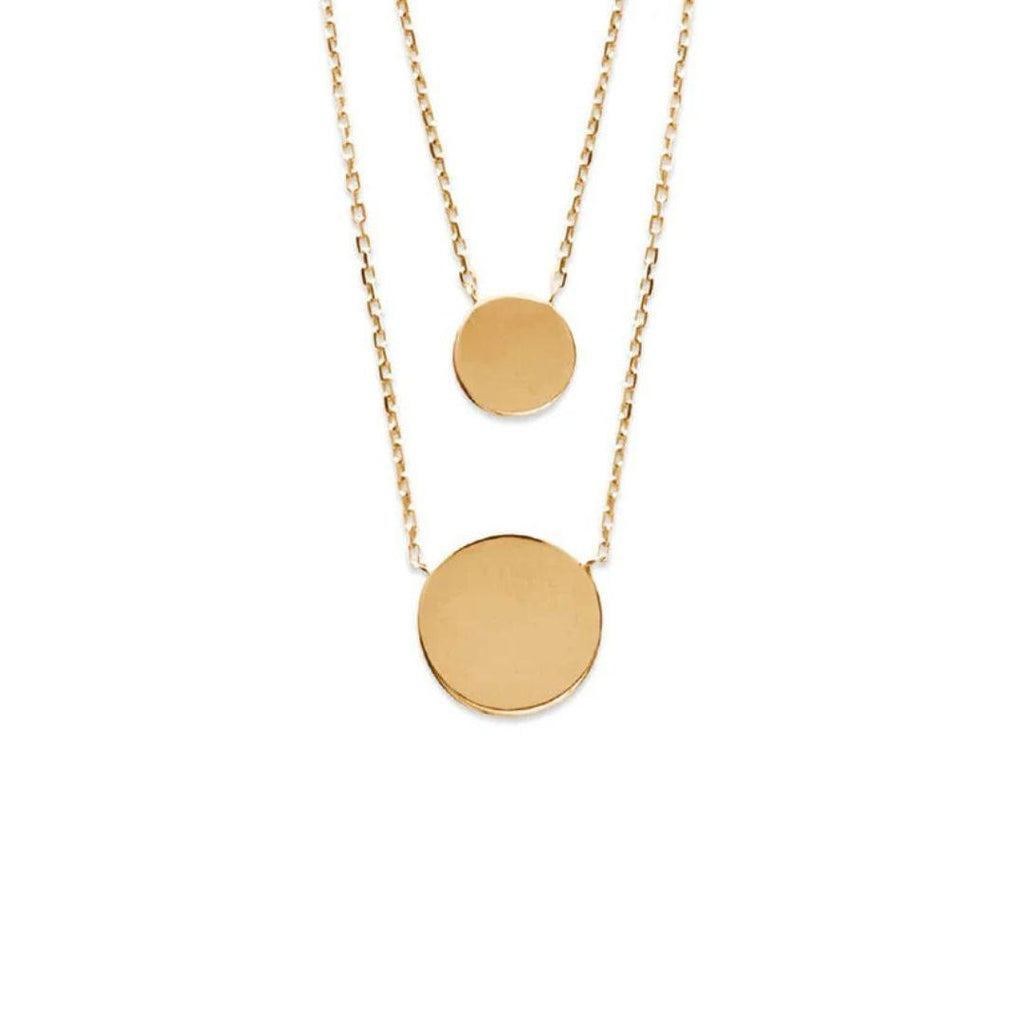 Burren “Snooping Around Layered Necklace” – Gold