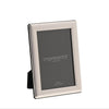 Silver photo frame with 'Impressions' branding on a white background