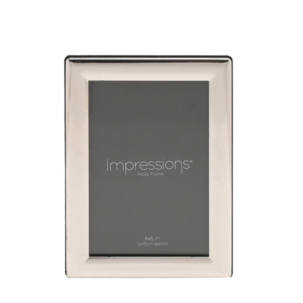 Impressions Photo Frame 4" x 6" - Silver Plated