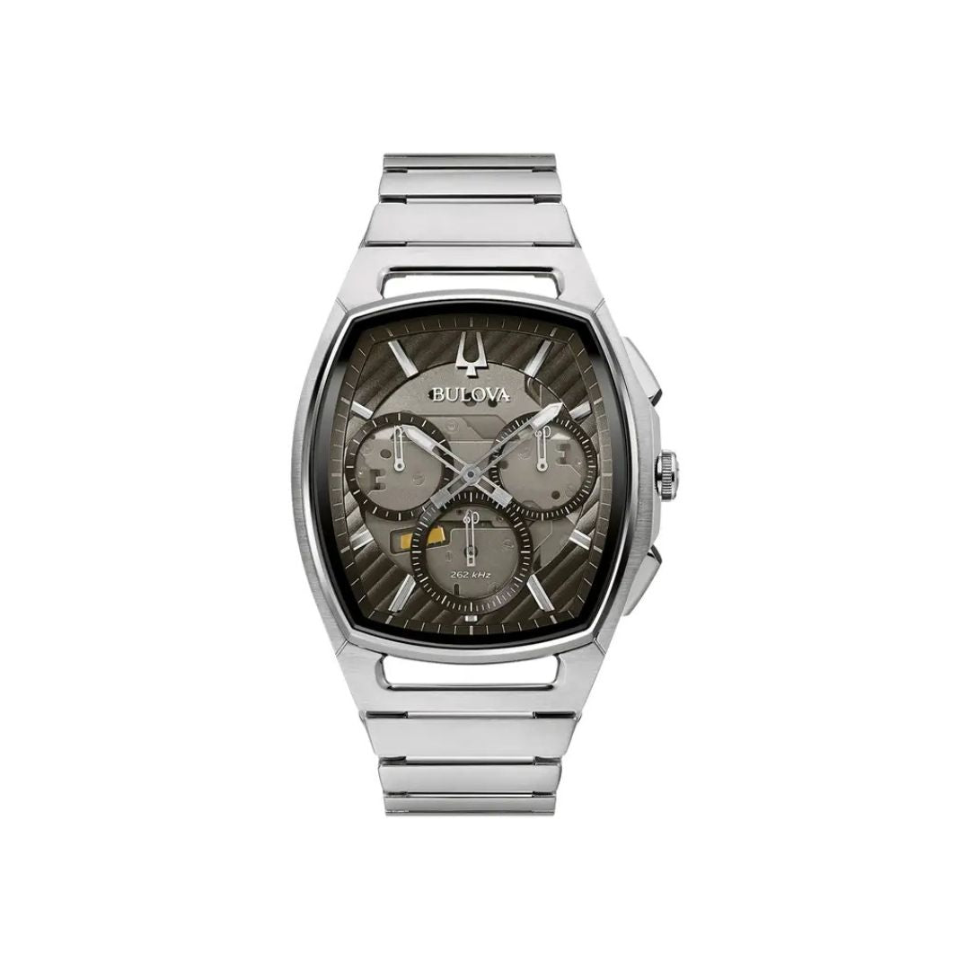 Bulova CURV Chronograph – Black Dial & Tonneau Case