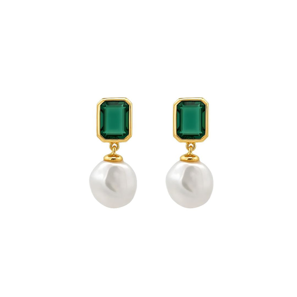Burren Emerald Isle Drop Earrings