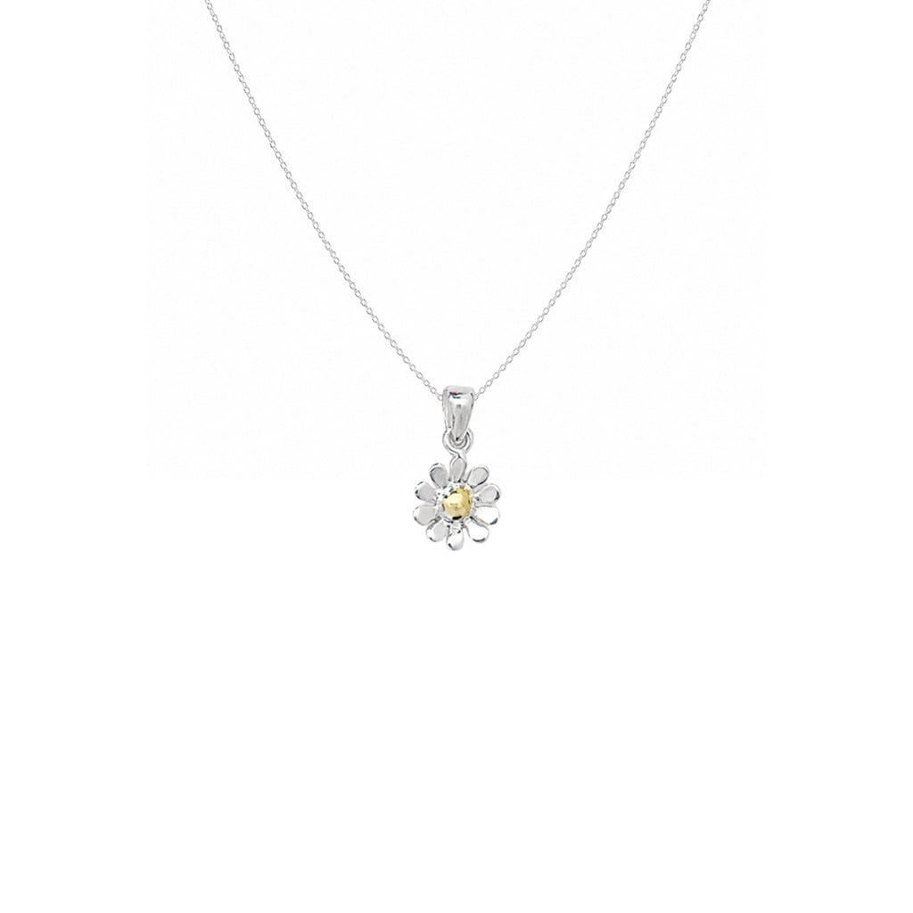 Children's Daisy Flower Pendant Necklace
