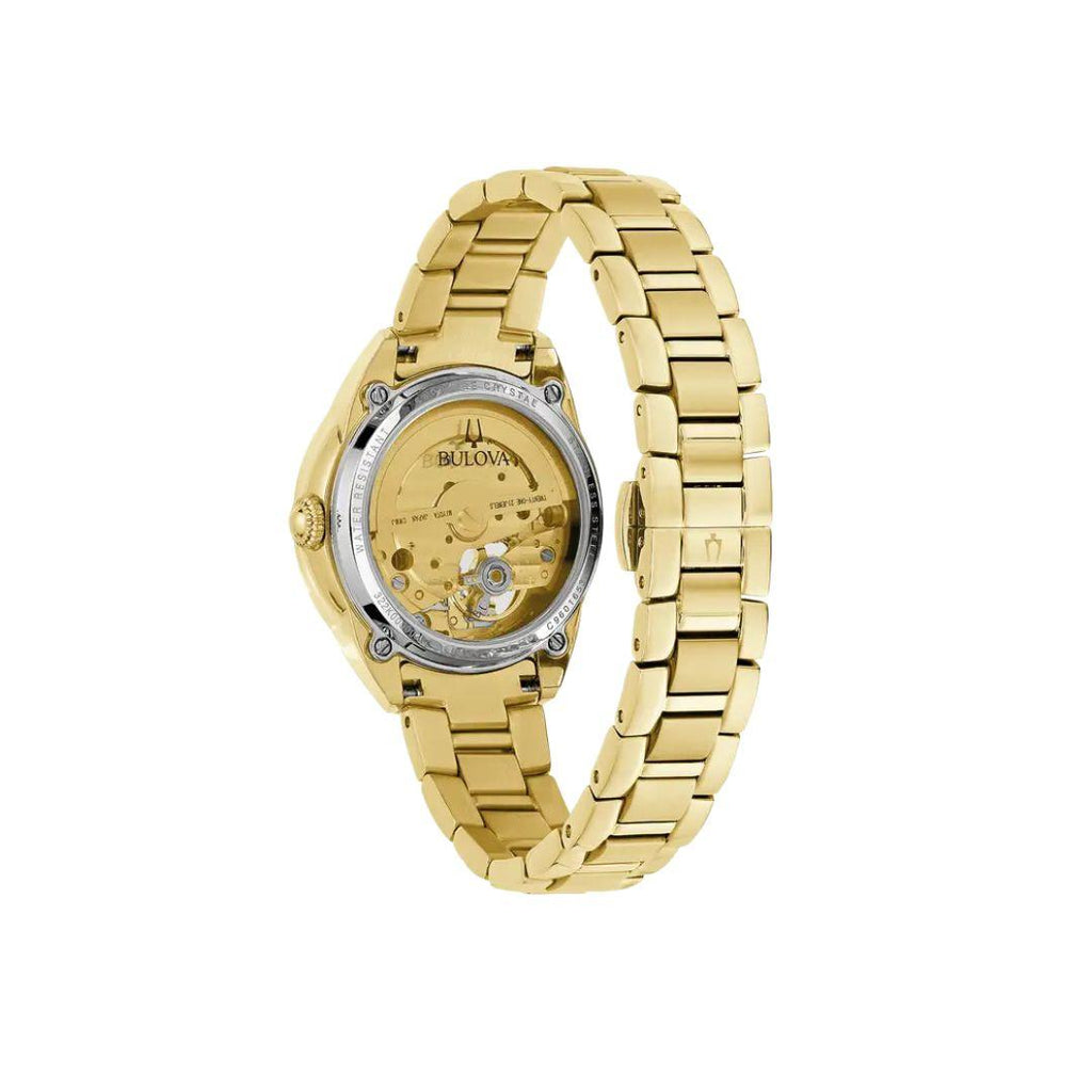 Bulova Sutton Automatic Watch – Gold & Mother-of-Pearl