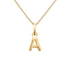 Burren "Only Me" Initials Pendant – Gold