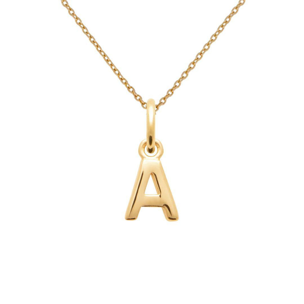 Burren "Only Me" Initials Pendant – Gold