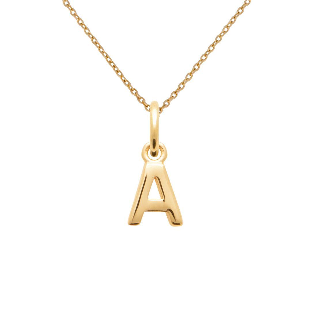 Burren "Only Me" Initials Pendant – Gold