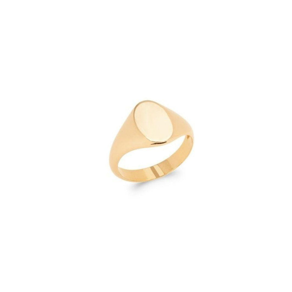Burren Ladies Signet Ring – Gold