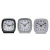 Hometime Cushion Shape Alarm Clock Sweep/Cres Black