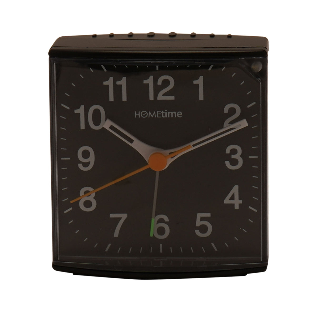 Hometime Alarm Clock Light Snooze Silent Sweep - Black