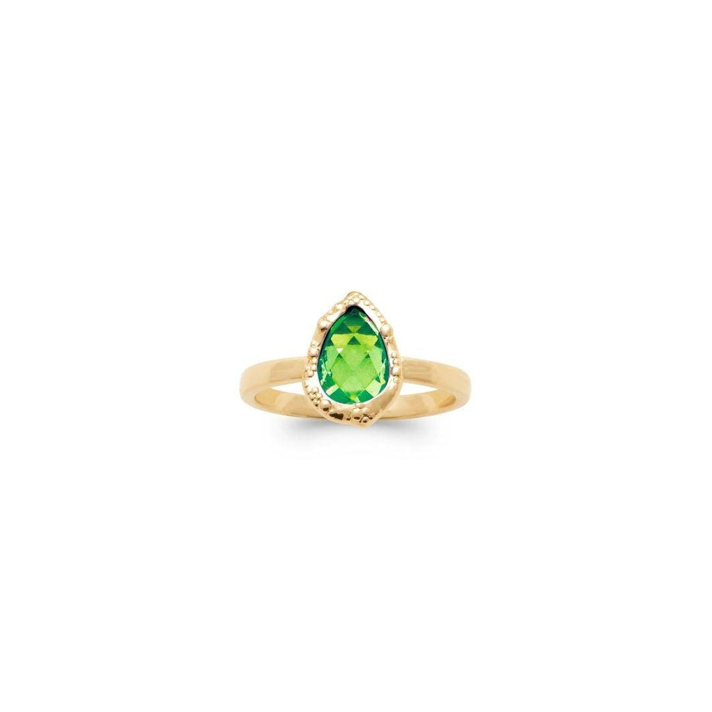 Burren “Emerald Whisper Ring” – Gold
