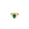 Burren Blue Jeans Ring – Gold