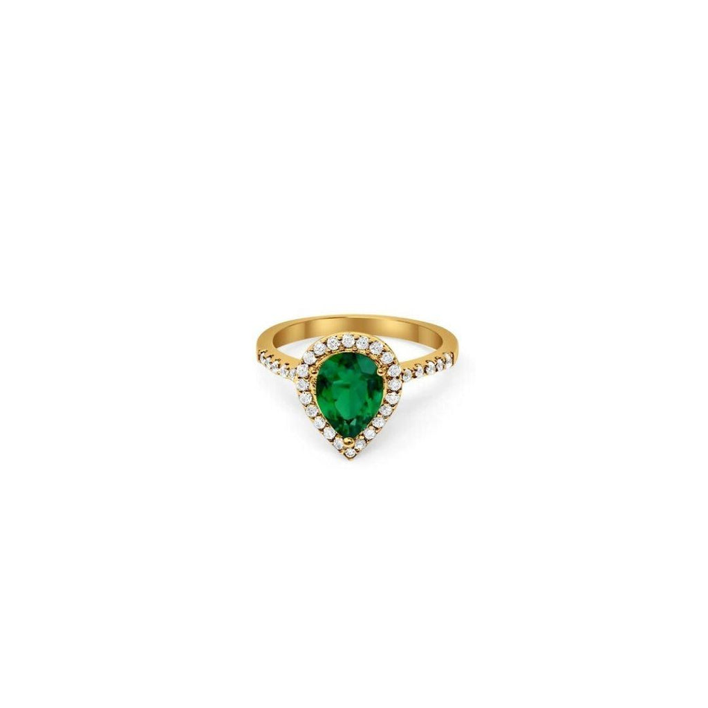 Burren Blue Jeans Ring – Gold