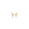 Burren “Soaring Wing Stud Earrings” – Gold