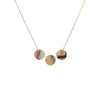 Three Disc Necklace - 9ct Gold