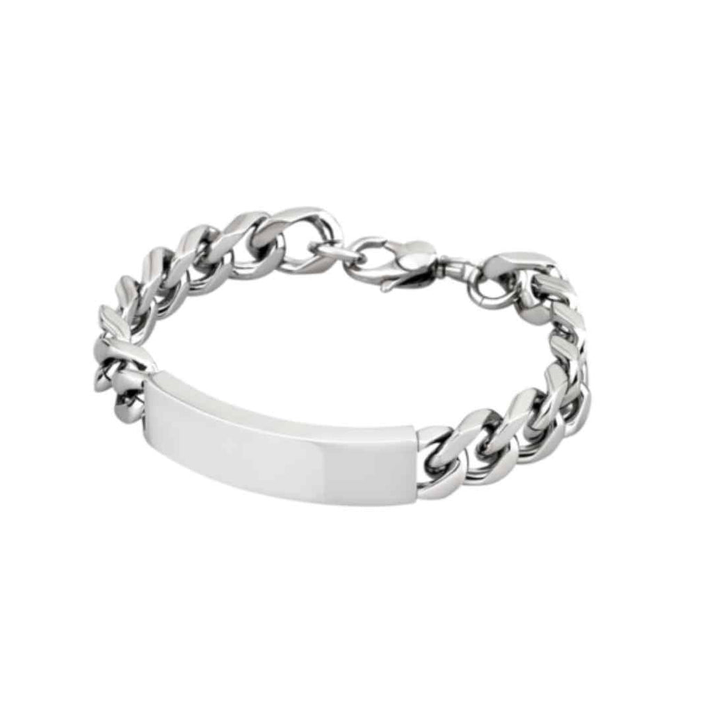 Lotus Style Men’s Stainless Steel Chain Bracelet