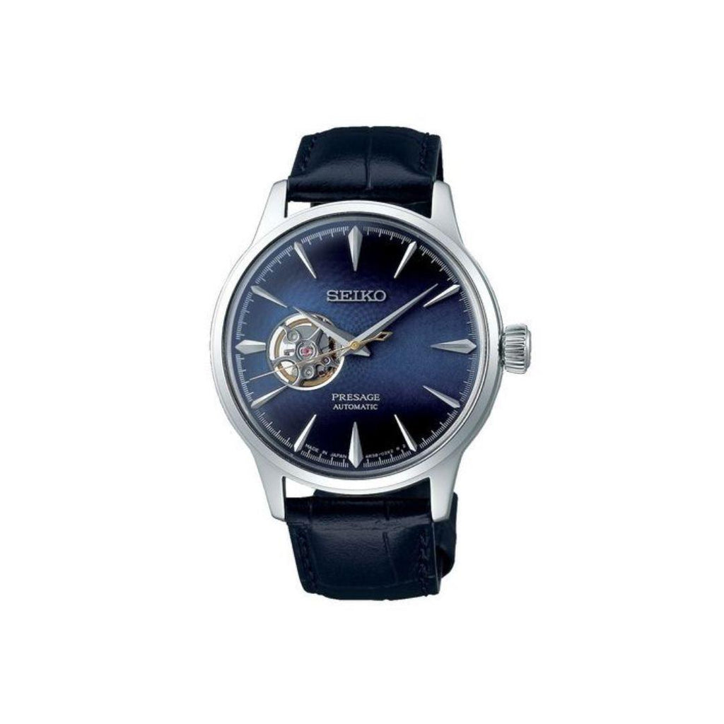 Seiko Presage Cocktail Time “Blue Moon” – Open Heart Dial