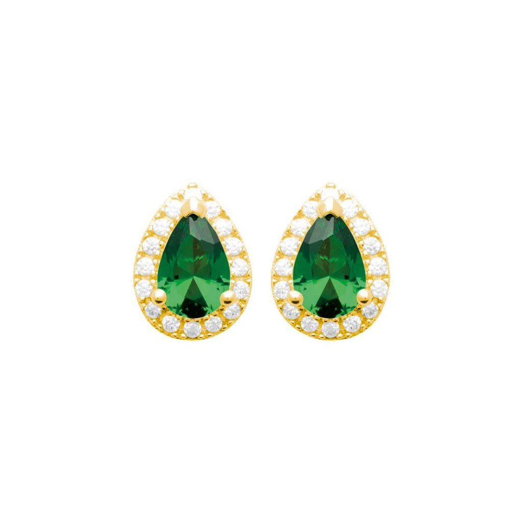 Burren "Blue Jeans Earrings" – Gold