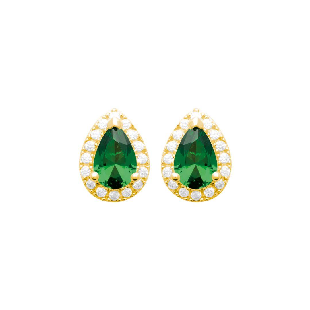 Burren "Blue Jeans Earrings" – Gold