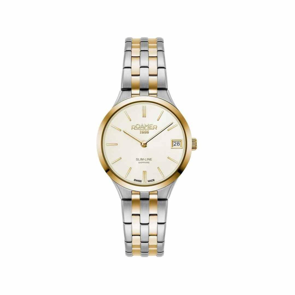 Roamer Slim‑Line Sapphire Two‑Tone Watch