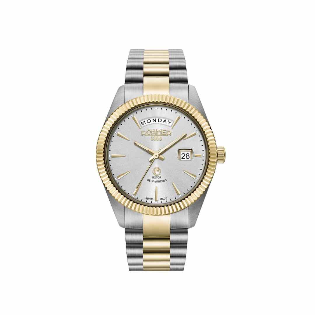 Roamer Day‑Date Automatic Two‑Tone Watch