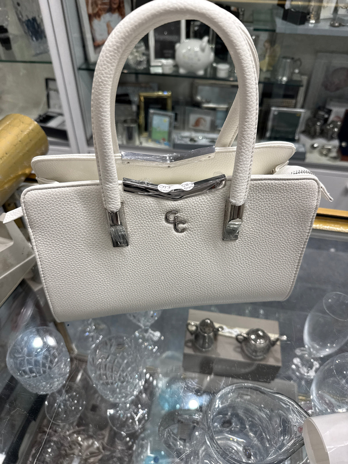 Galway - Shoulder Bag white med