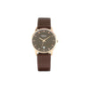 Telstar Gents Modern Brown & Gold Watch