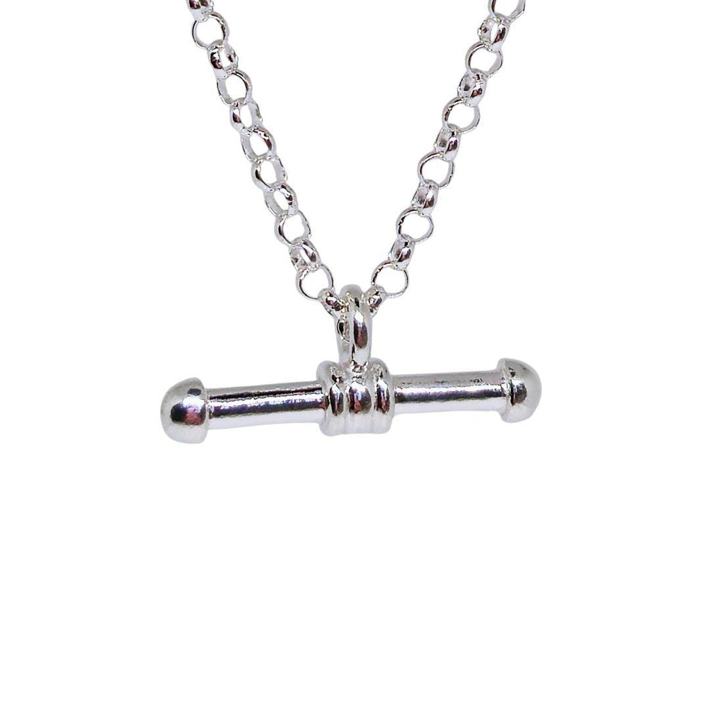 Balance Bar Sterling Silver Necklace – Silver